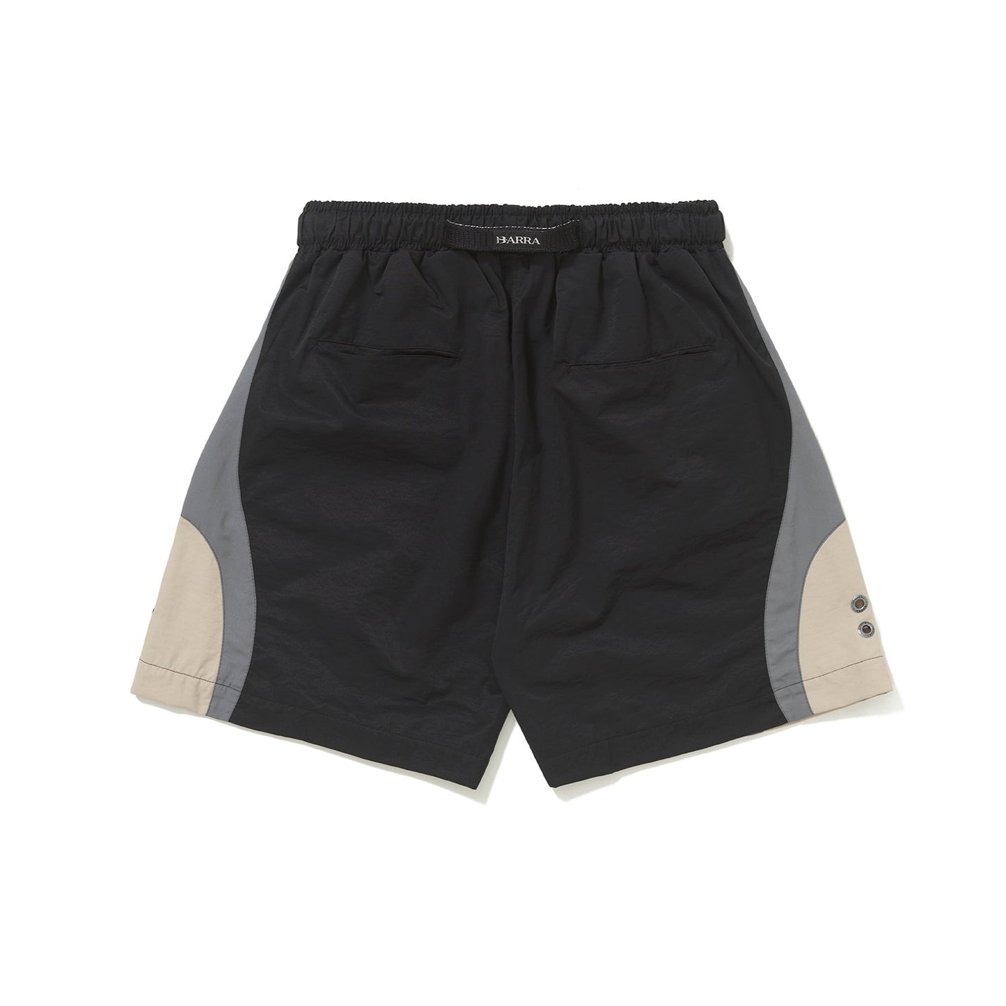 SHORTS BARRA CREW B GARÇA CIRCULAR BEGE