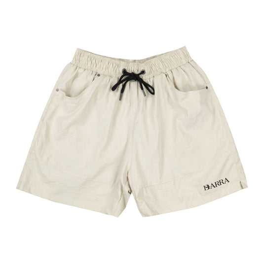 SHORTS BARRA CREW ESPORTIVO OFF-WHITE