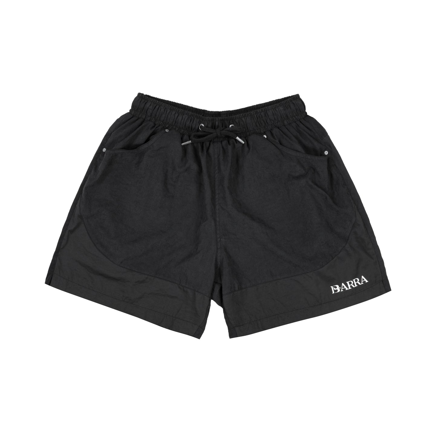 SHORTS BARRA CREW ESPORTIVO LEVE PRETO
