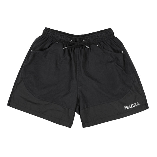 SHORTS BARRA CREW ESPORTIVO LEVE PRETO