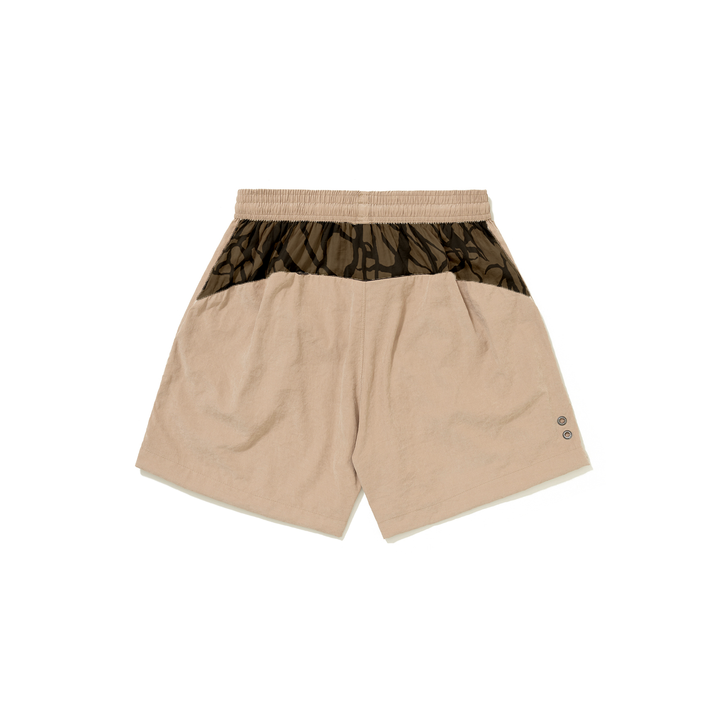 SHORTS BARRA CREW RAIZES BEGE