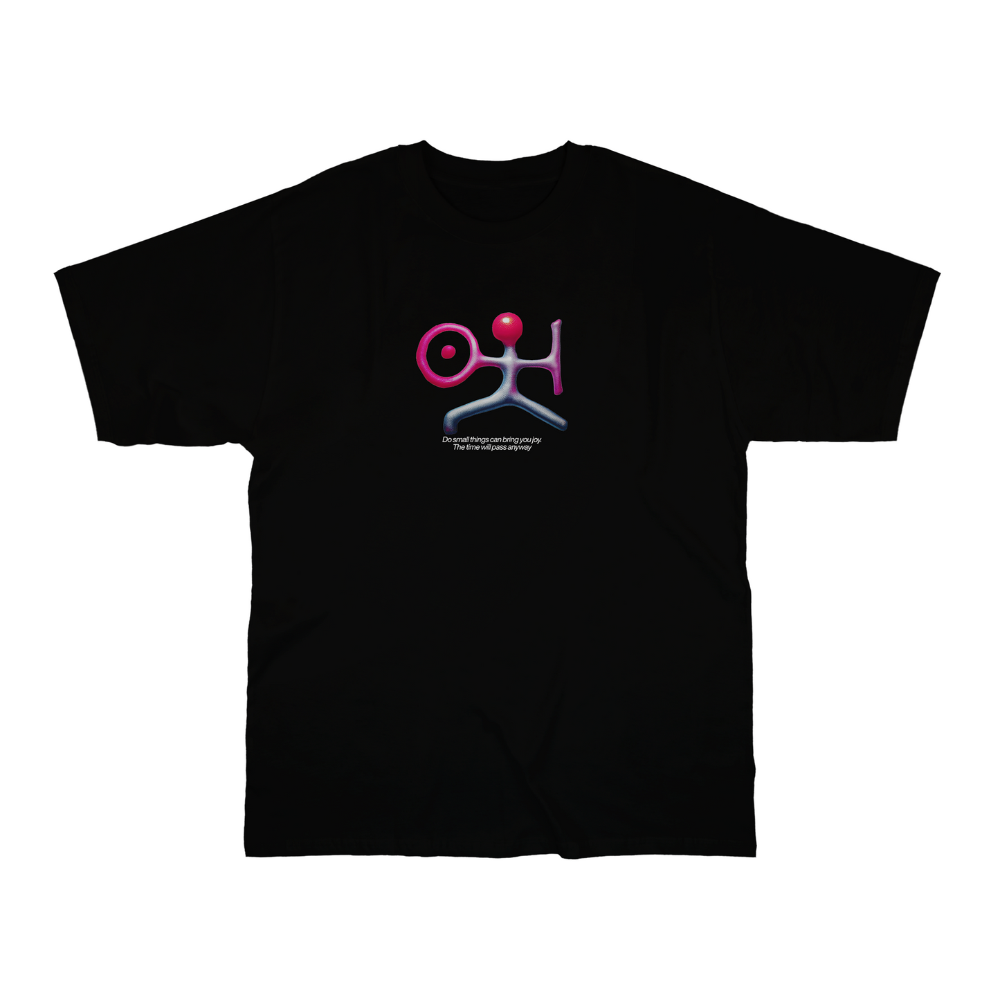 CAMISETA PARTUM SMALL THINGS PRETO