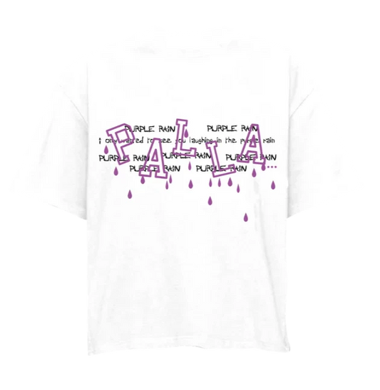 CAMISETA PALLA PURPLE RAIN BRANCO