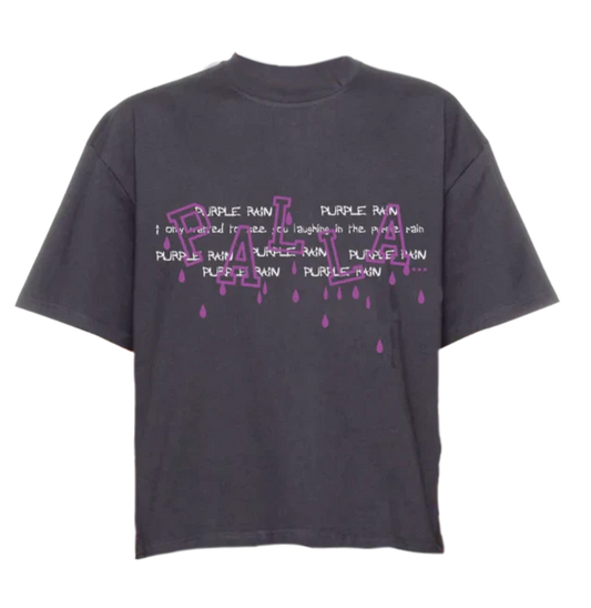 CAMISETA PALLA PURPLE RAIN CINZA