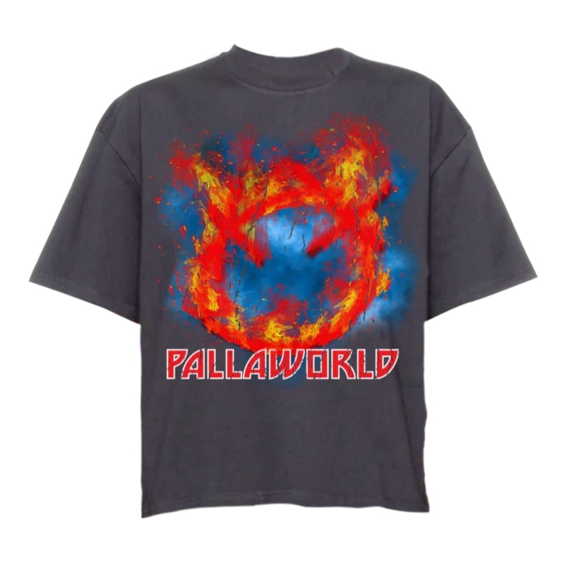 CAMISETA PALLA SCRIPTURE CINZA