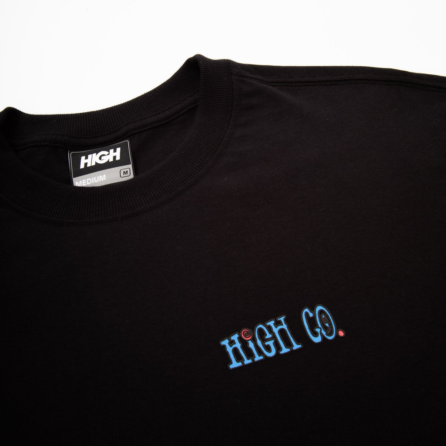 CAMISETA HIGH CURLY BLACK
