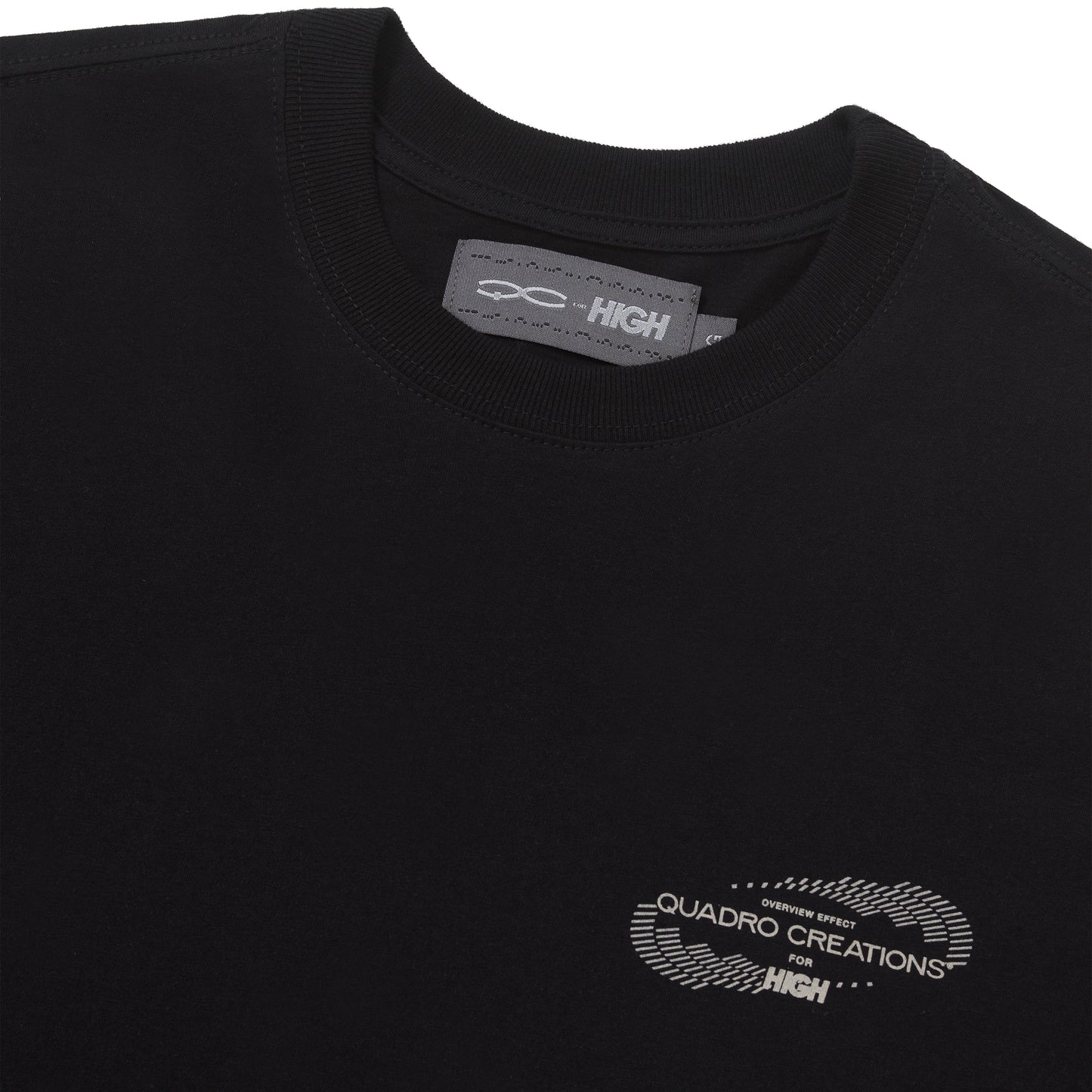 CAMISETA QC FOR HIGH BLACK