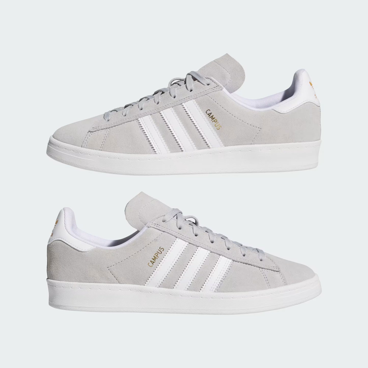 TÊNIS ADIDAS CAMPUS ADV GREY / CLOUD WHITE