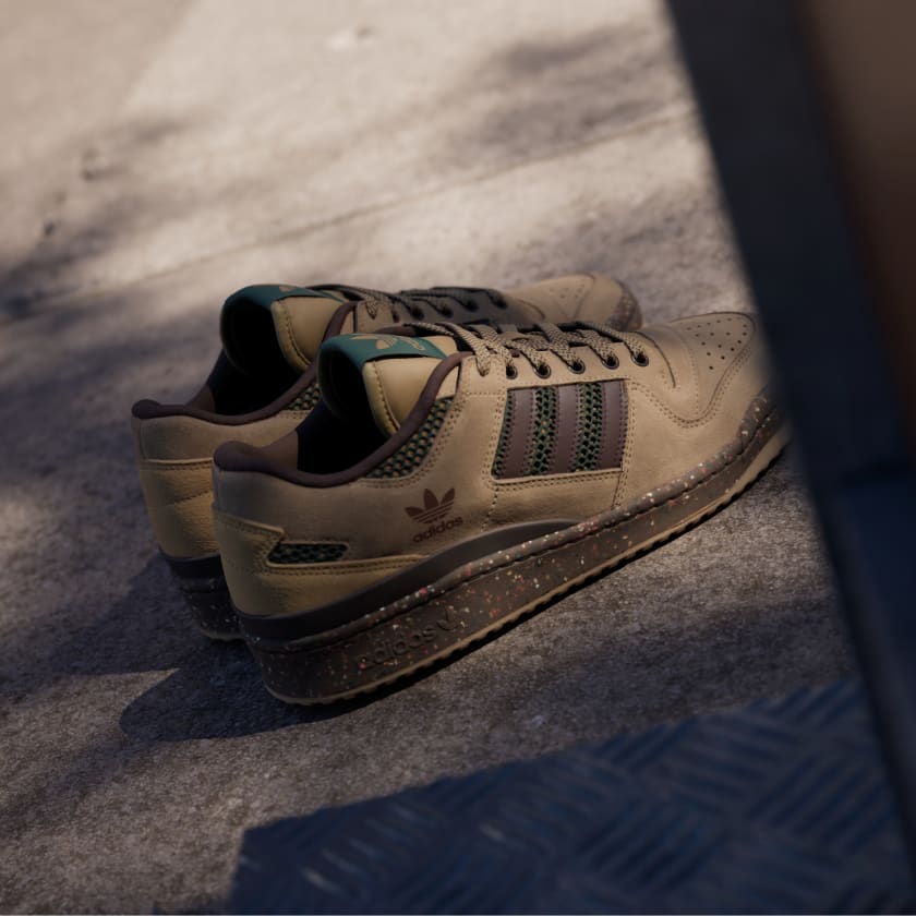 TÊNIS ADIDAS FORUM LOW BROWN GREEN