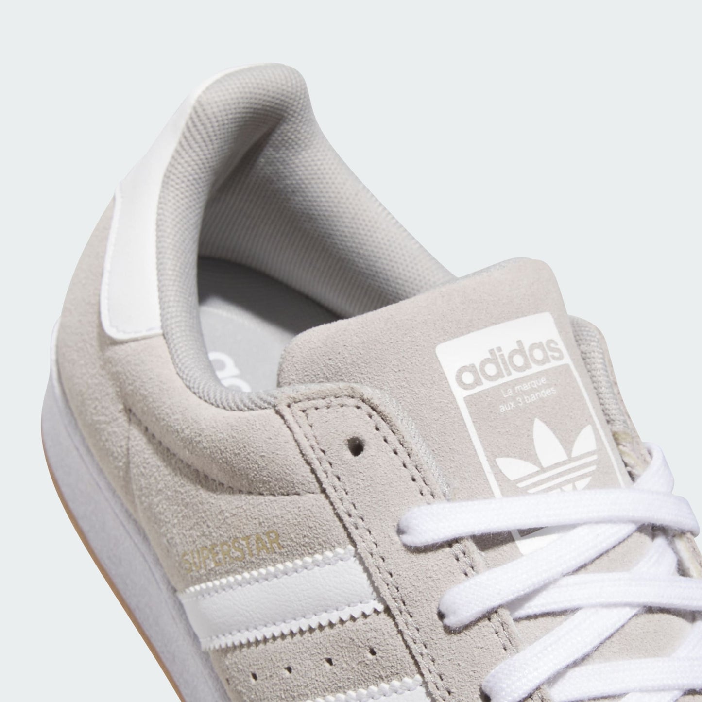 TÊNIS ADIDAS SUPERSTAR ADV CLEAR GRANITE/CLOUD WHITE