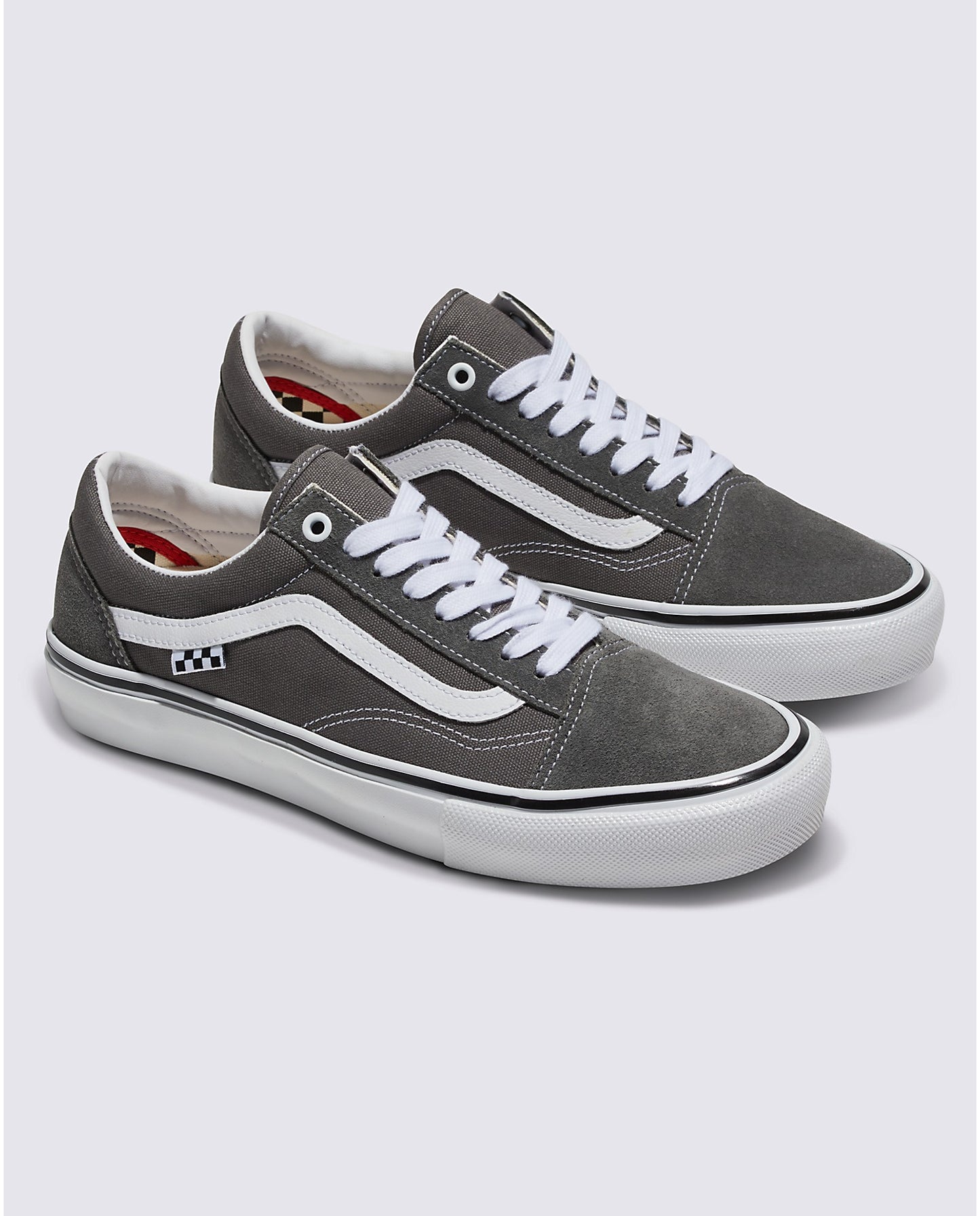 TÊNIS VANS SKATE OLD SKOOL PEWTER/WHITE