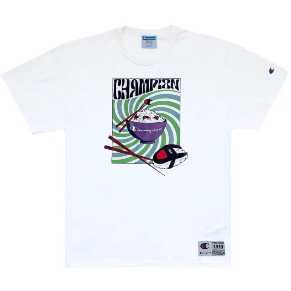 CAMISETA CHAMPION SUSHI PSY OFF WHITE