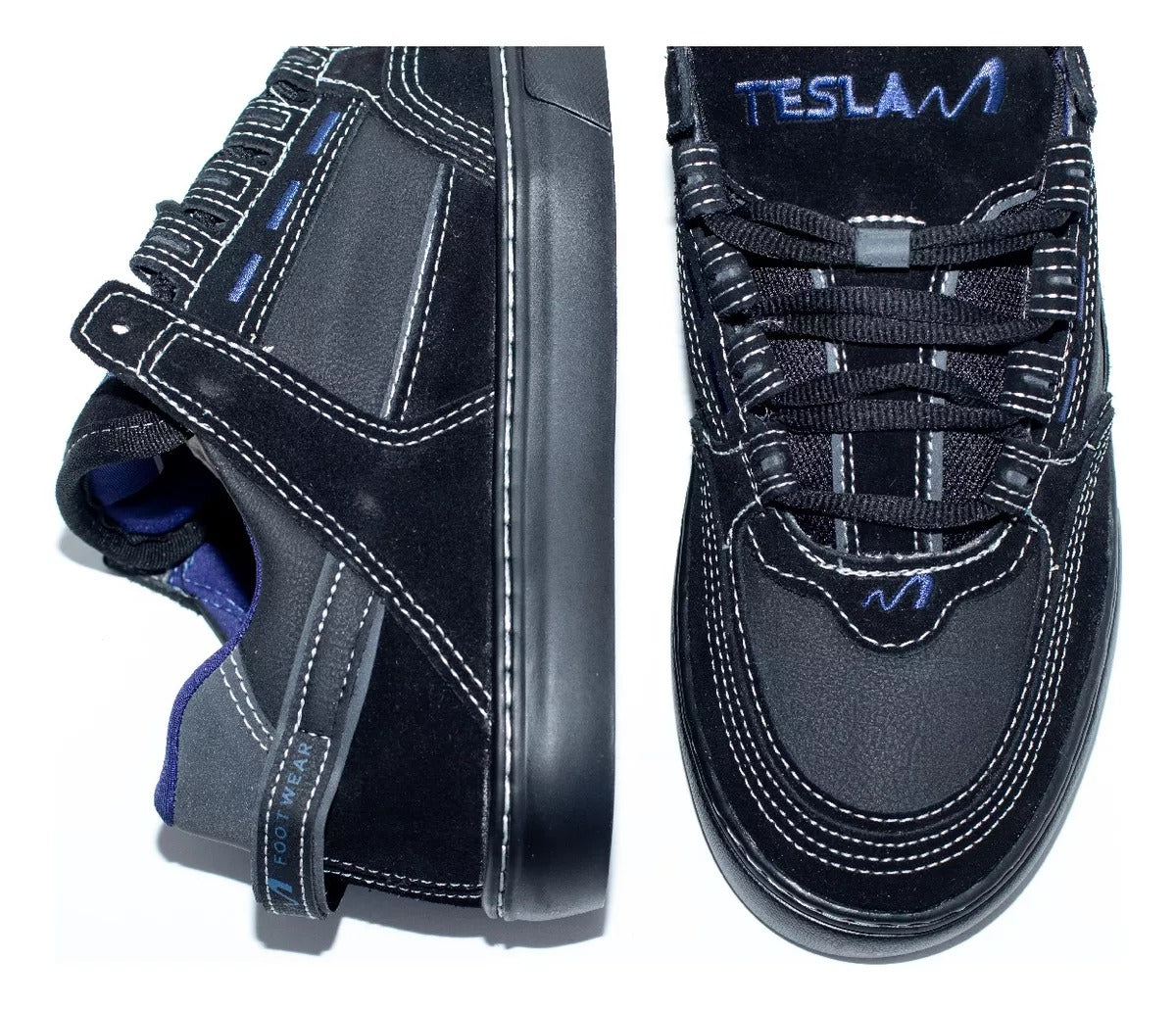 TÊNIS TESLA COIL BLACK BLUE