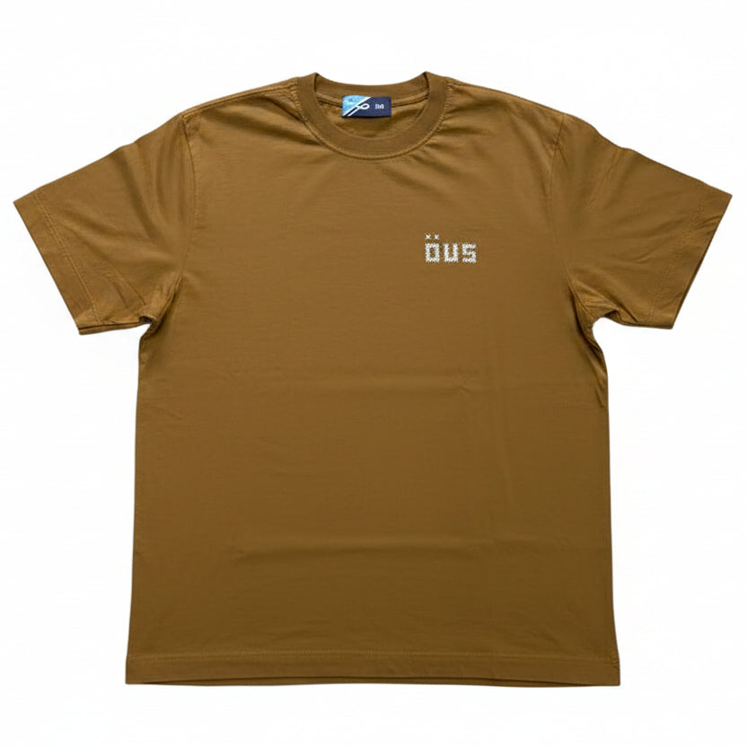 CAMISETA ÖUS BASKA RAIZES CARAMELO