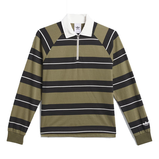 CAMISETA ADIDAS RUGBY SHMOOFOIL OLIVE STRATA/BLACK/CORE WHITE