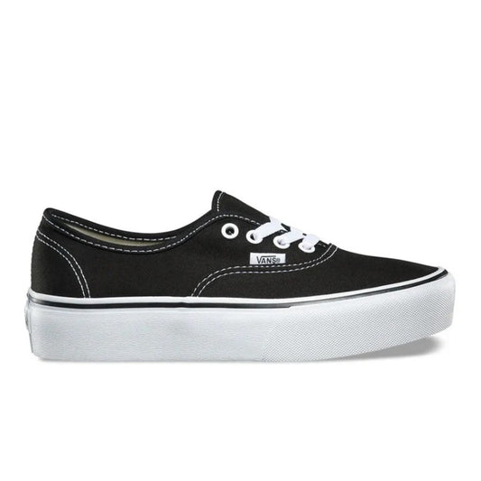 TÊNIS VANS AUTHENTIC PLATFORM BLACK/WHITE