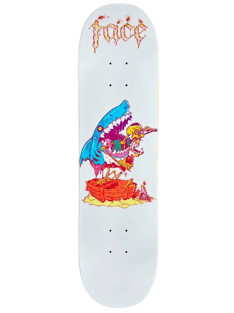 SHAPE FACE SKATE DIA DE LOS MUERTOS TIBURÓN BRANCO