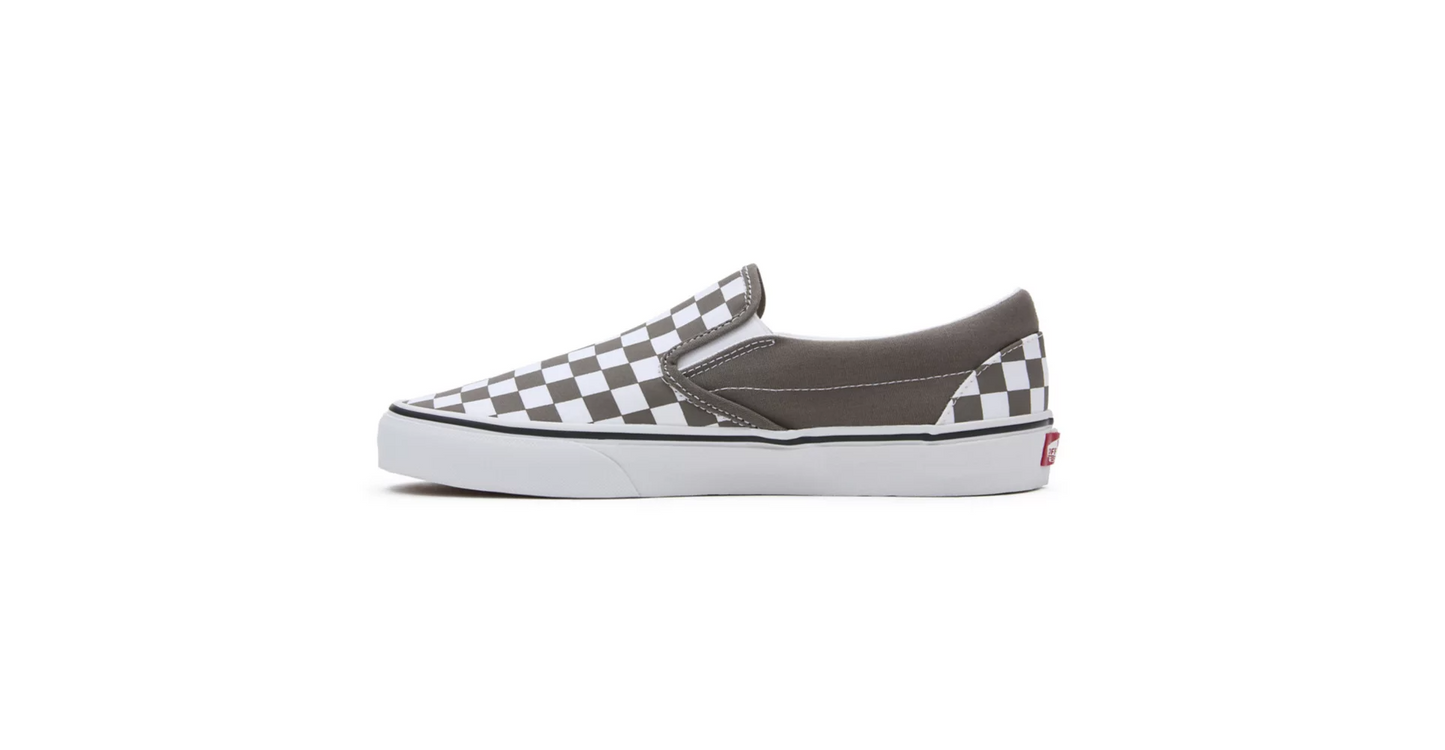 TÊNIS VANS SLIP-ON CHECKERBOARD GREY/WHITE