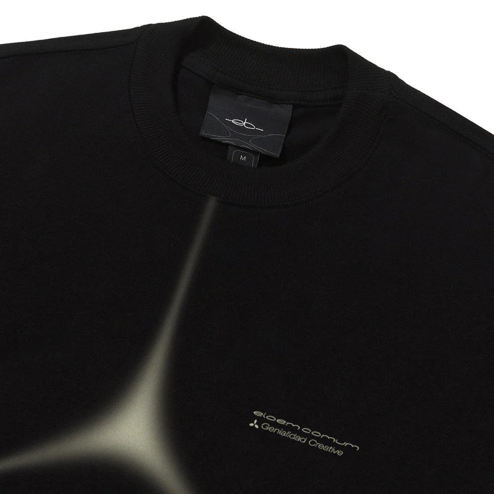 CAMISETA ELO EM COMUM OVER BENZ PRETO