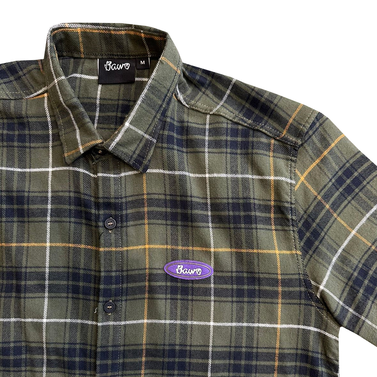 CAMISA BAW PLAID VERDE