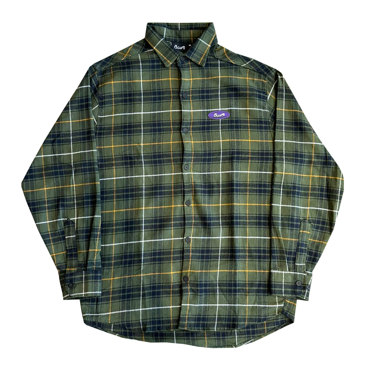 CAMISA ML BAW PLAID VERDE (MANGA-LONGA)