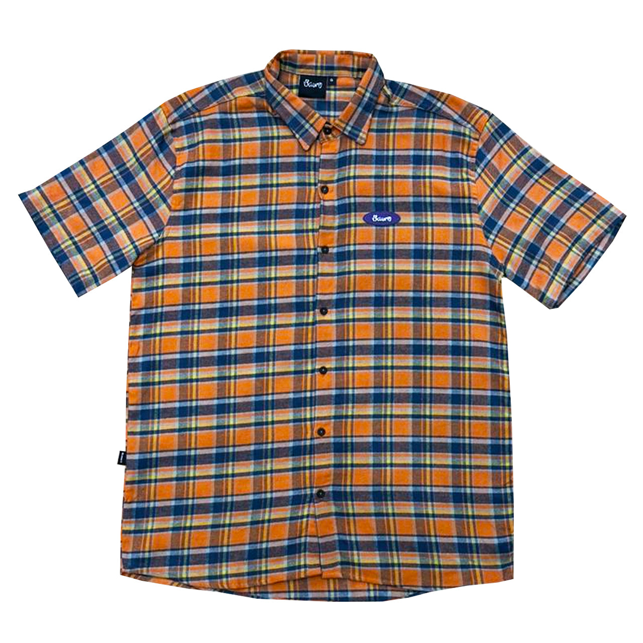 CAMISA BAW PLAID LARANJA