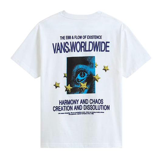 CAMISETA VANS CHAOS WHITE