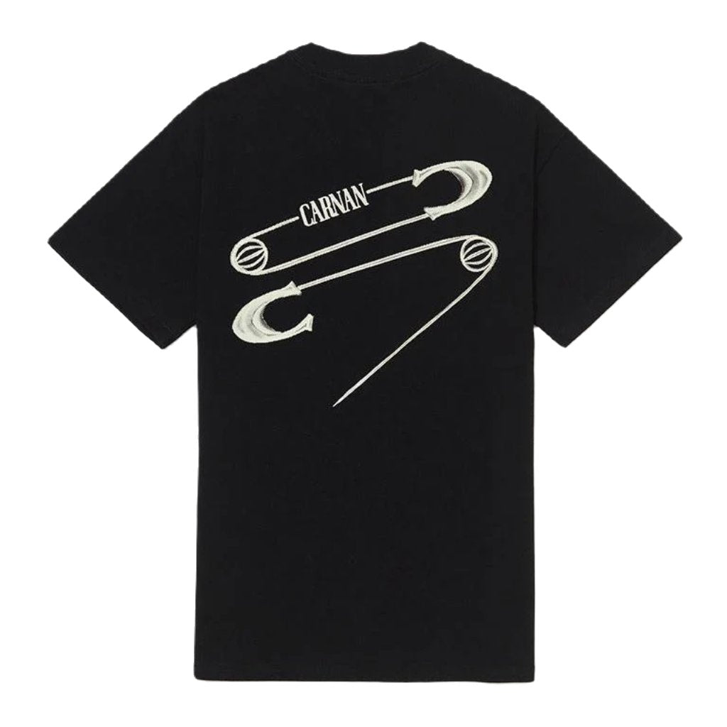 CAMISETA CARNAN SAFETY PIN CLASSIC BLACK