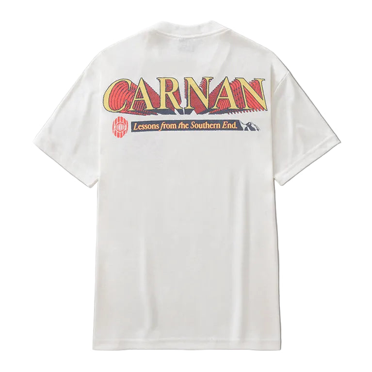 CAMISETA CARNAN LETTERING OFF WHITE