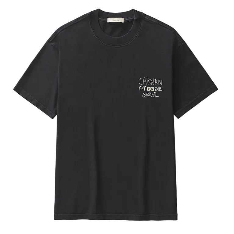CAMISETA CARNAN UNFOLDING BLACK
