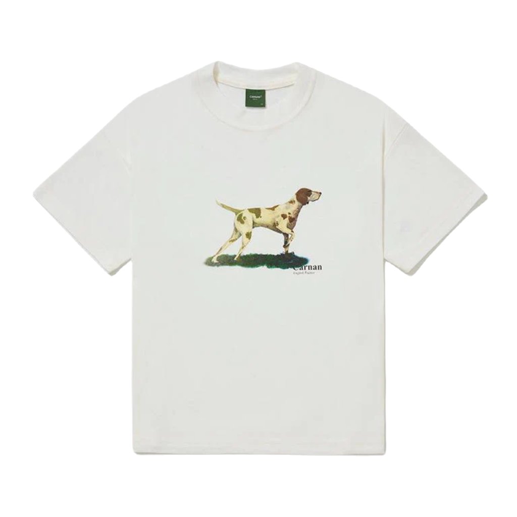 CAMISETA CARNAN POINTER HEAVY OFF WHITE
