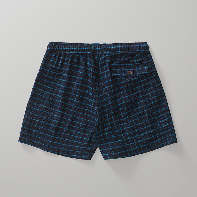 SHORTS CARNAN PLAID NAVY