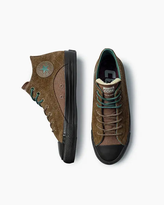 TÊNIS CONVERSE CHUCK TAYLOR MID MARROM/ALMIRANTE ELM/MARROM MEL