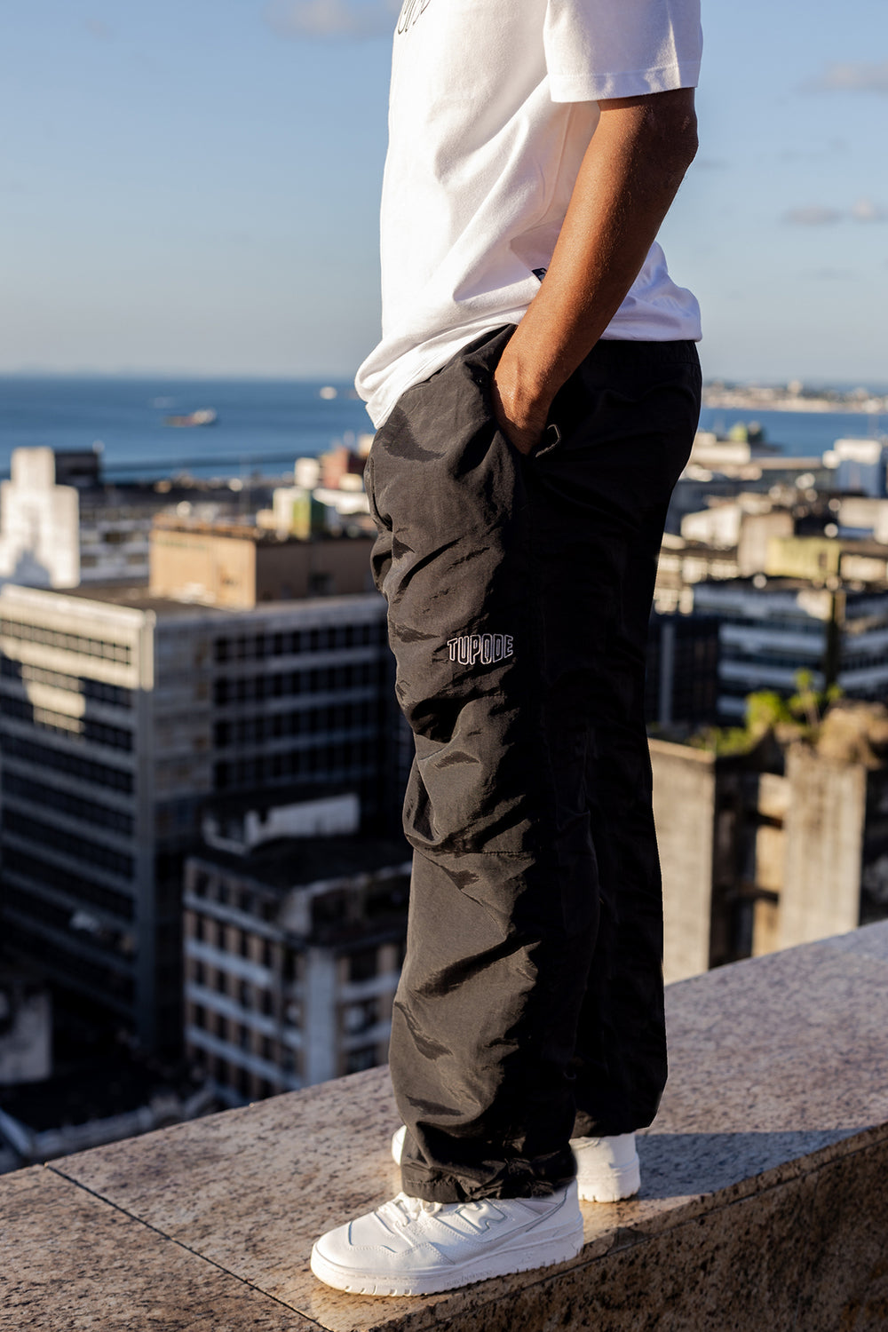 CALÇA TUPODE PARACHUTES BAGGY ACTIVE PRETO