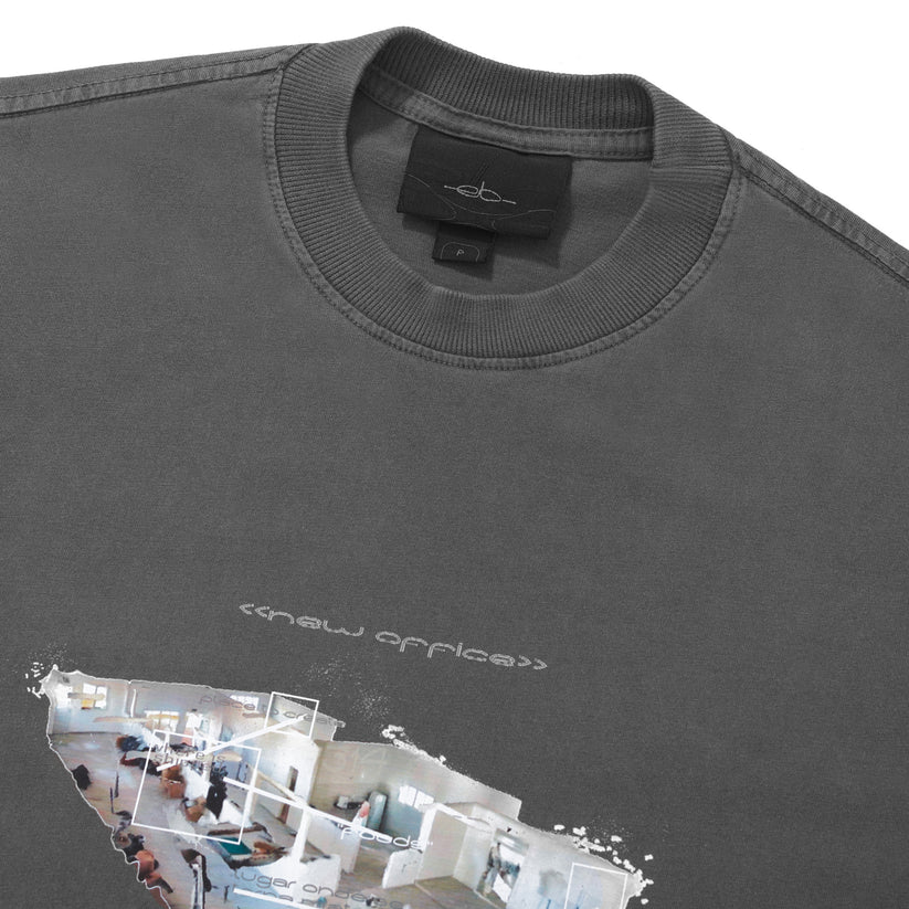 CAMISETA ELO EM COMUM OVER NEW OFFICE PRETO