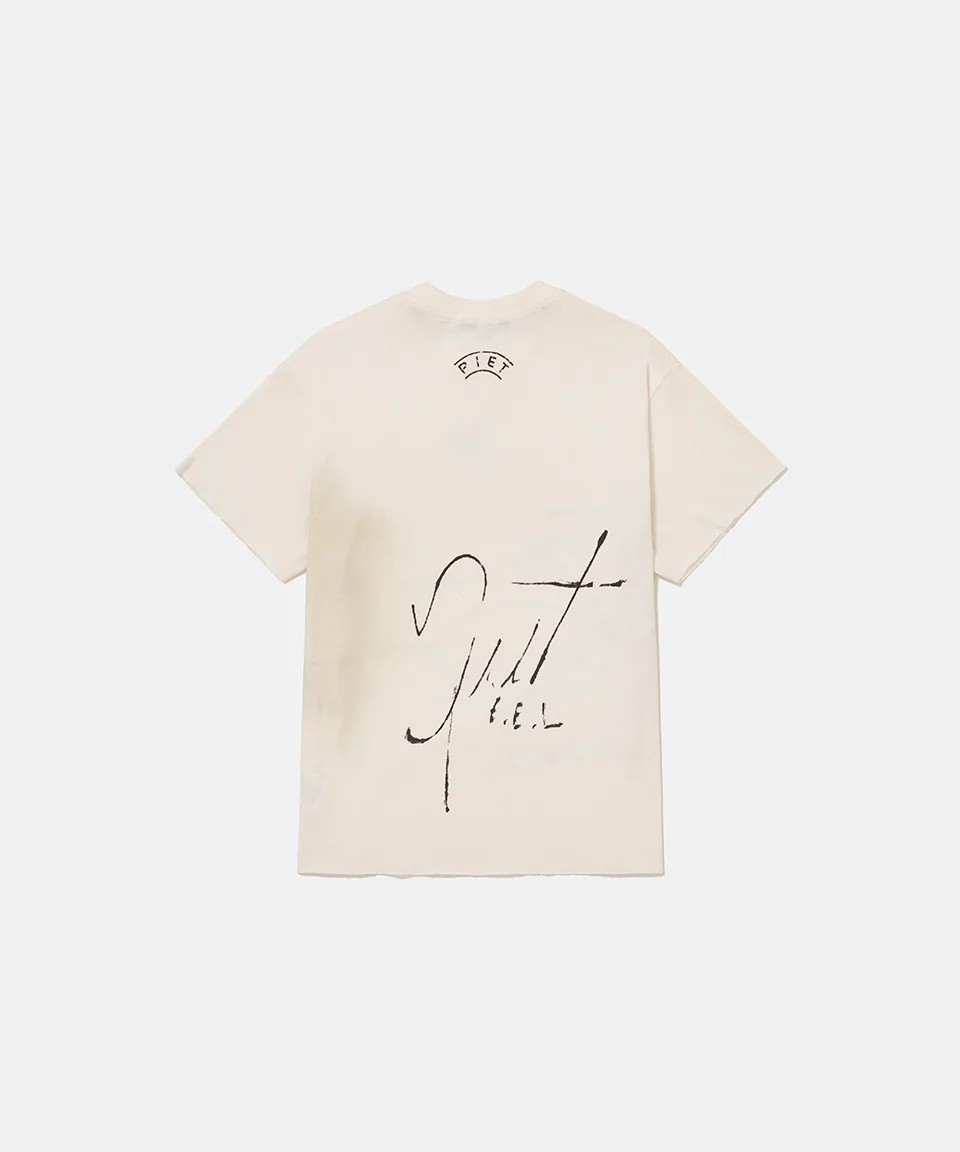 CAMISETA PIET AUTOGRAPHED RAW EDGE