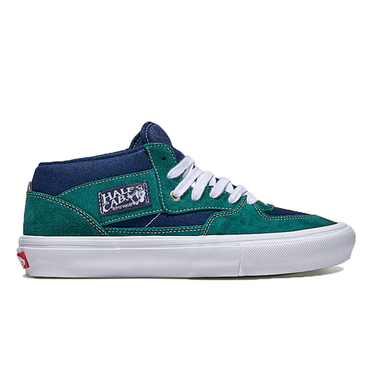 TÊNIS VANS HALF CAB TARTAN BLUE GREEN
