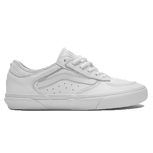 TÊNIS VANS SKATE ROWLEY LEATHER WHITE