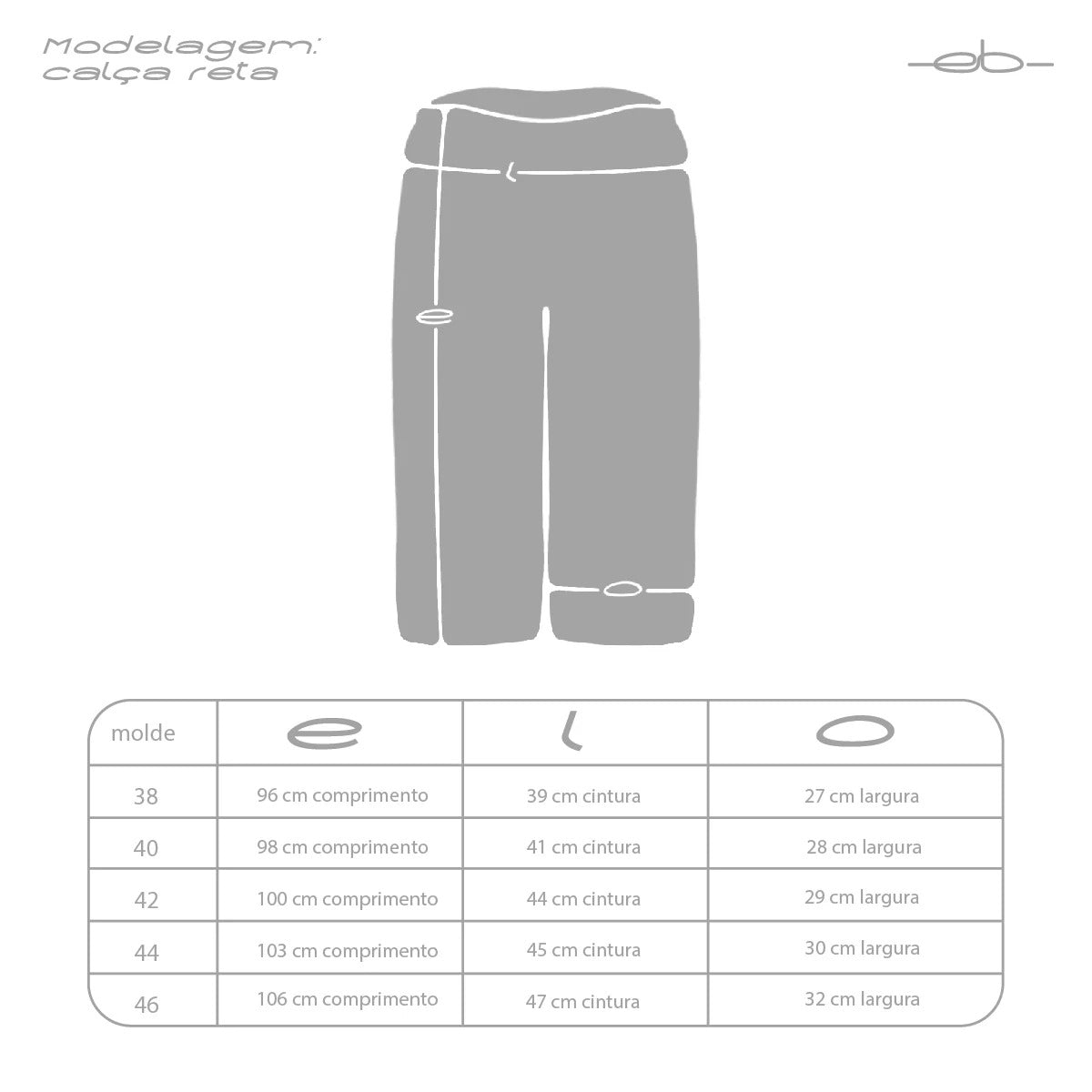 CALÇA ELO EM COMUM BRAILLE BEGE