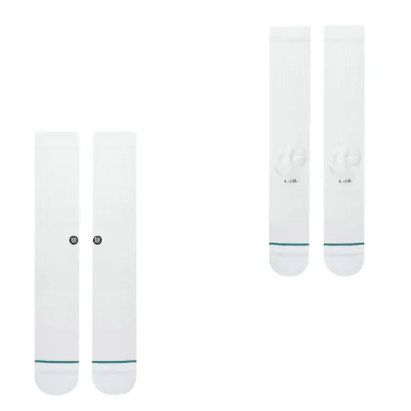 MEIA STANCE ICON BRANCA