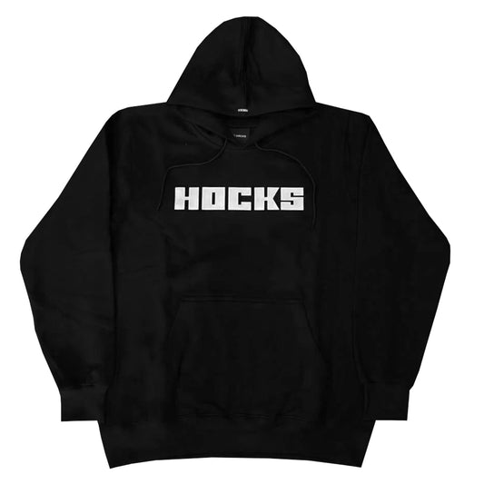 MOLETOM HOCKS LOGO LETTER PRETO