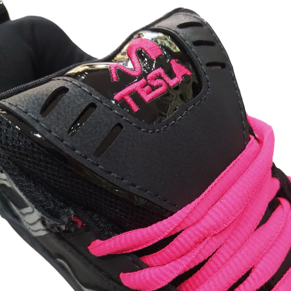 TÊNIS TESLA NINE BLACK PINK