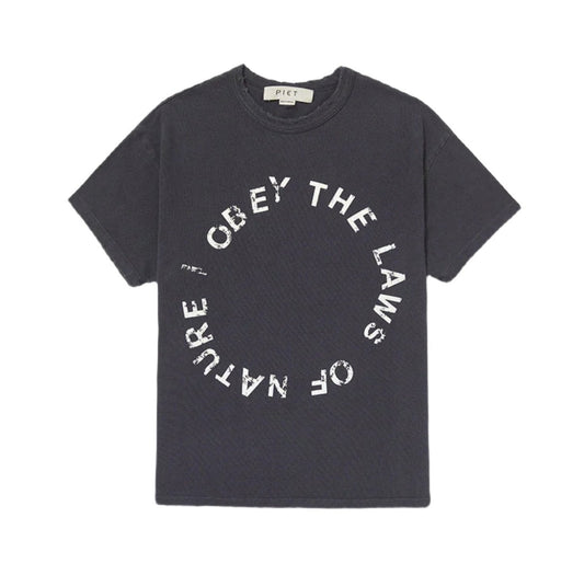 CAMISETA PIET I OBEY FITTED VINTAGE BLACK