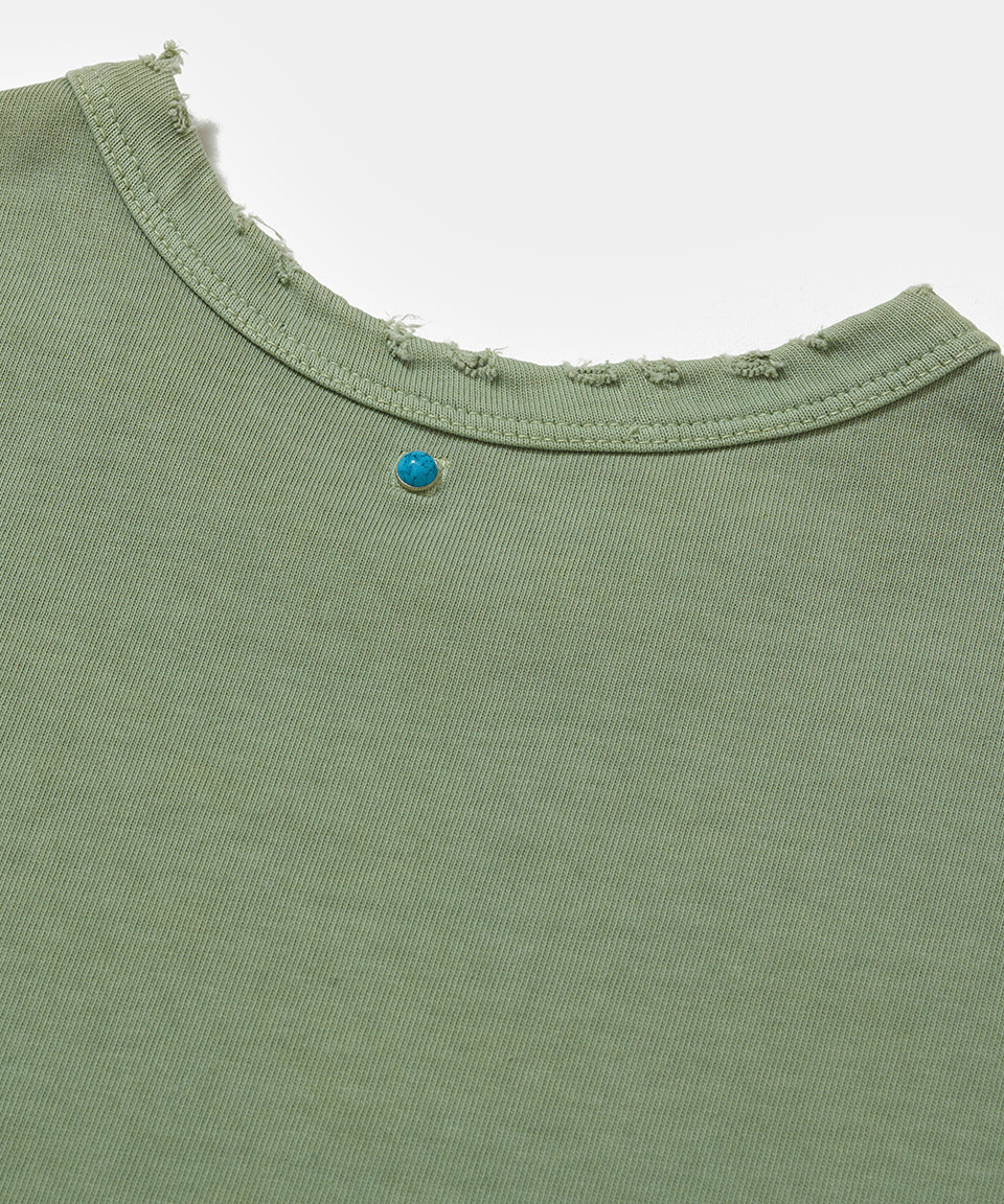 CAMISETA PIET I OBEY FITTED LIGHT OLIVE