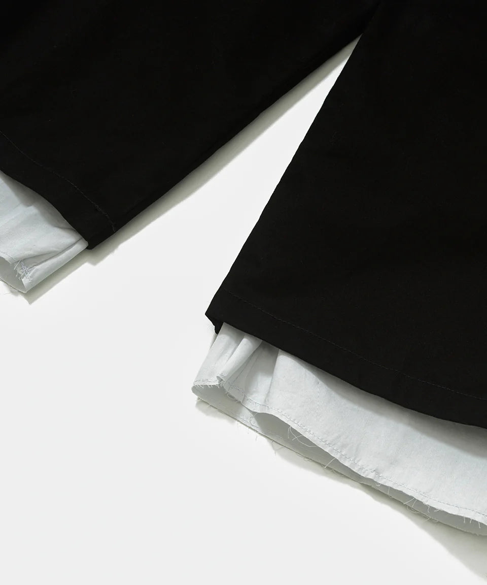 CALÇA PIET LINED CHINO WIDE LEG TROUSERS