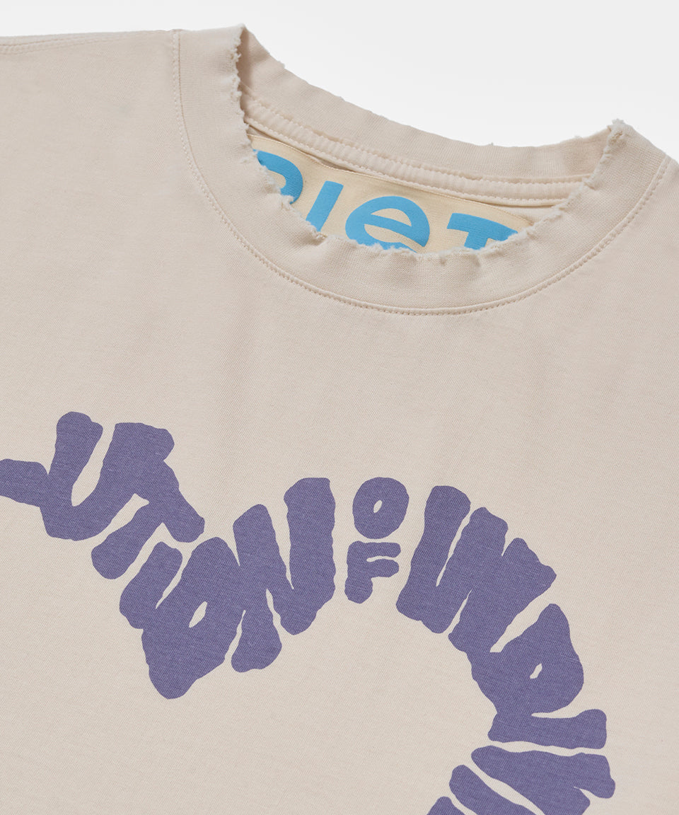 CAMISETA PIET REVOLUTION BABY BONE WHITE