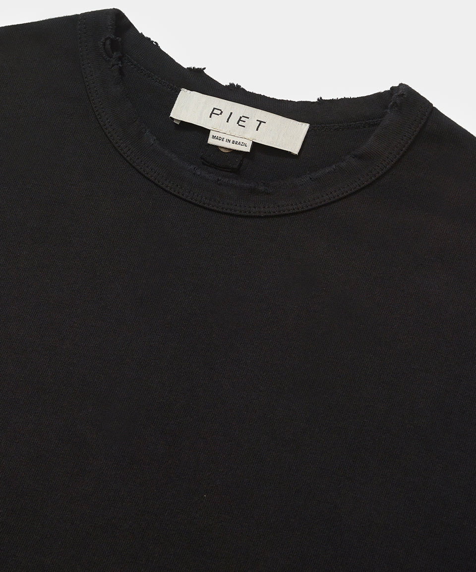 CAMISETA PIET STUDED SUN FADED BLACK