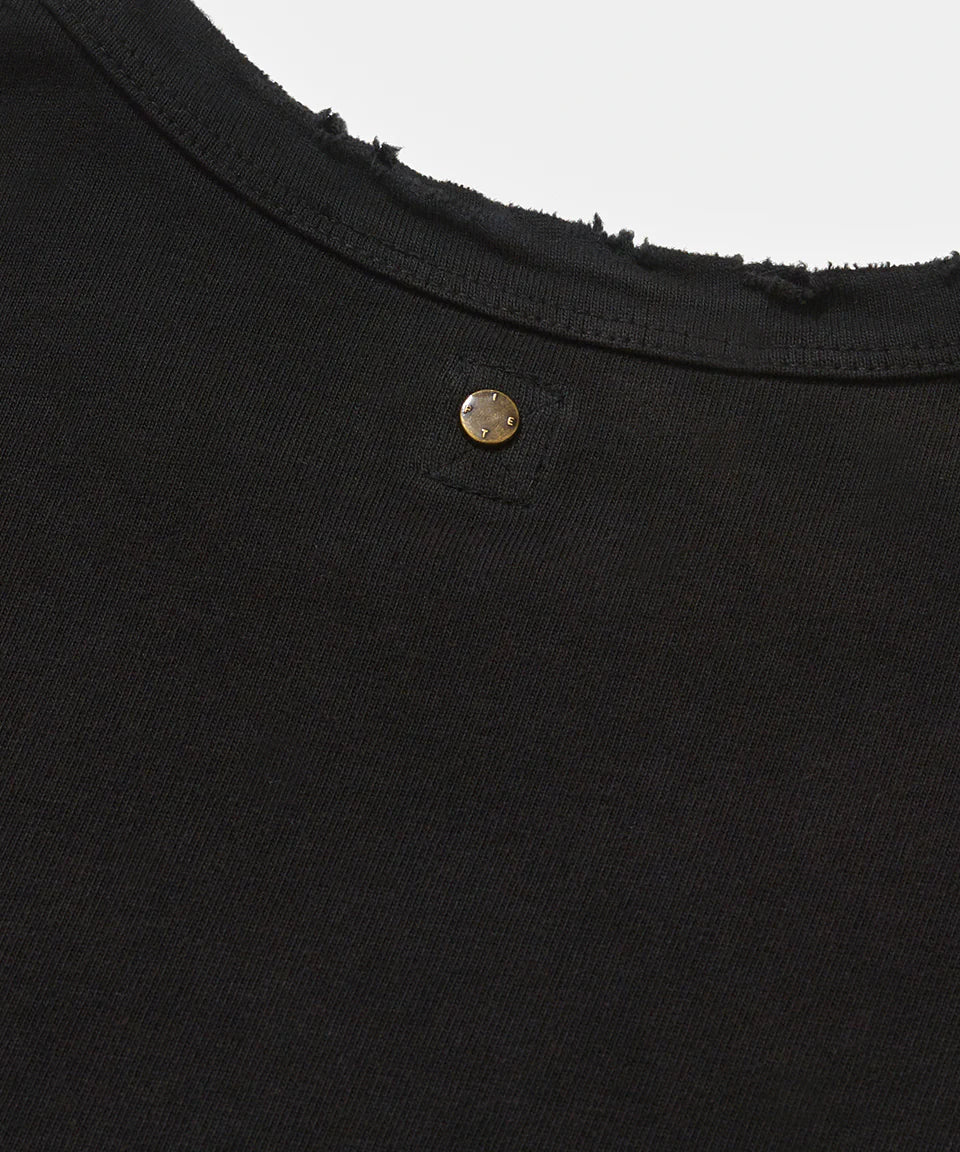CAMISETA PIET STUDED SUN FADED BLACK