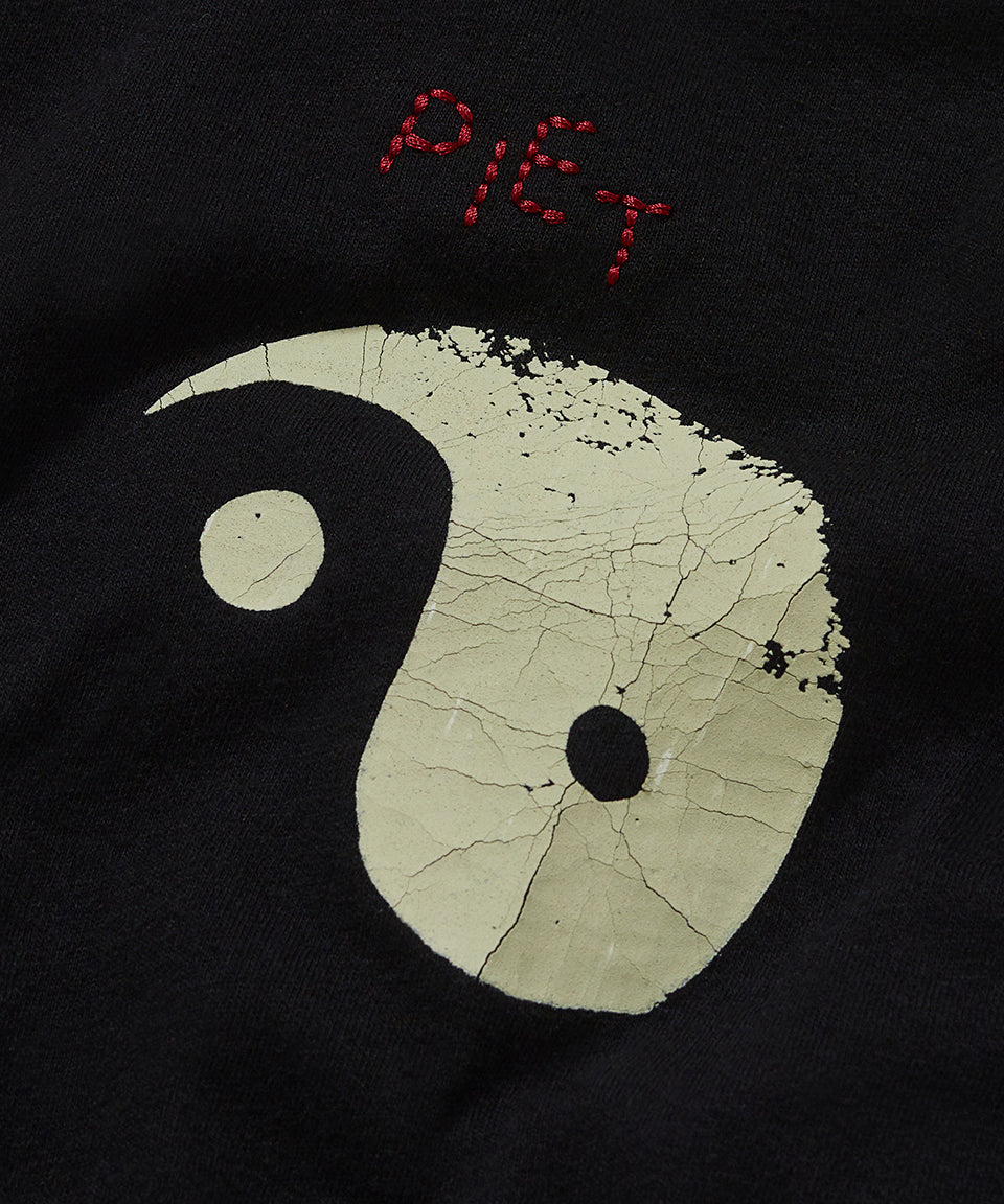 CAMISETA PIET ELETRONIC MANTRA BLACK