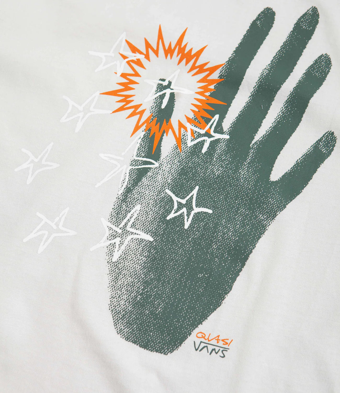 CAMISETA VANS X QUASI HOCUS POCUS OFF WHITE
